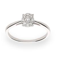 Sortija diamante oro 18 quilates