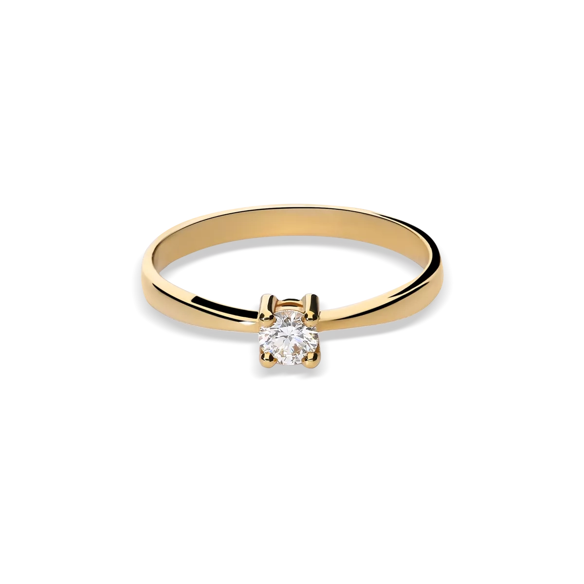 Anillo diamante oro 18 quilates SUN
