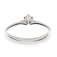 Sortija diamante oro 18 quilates