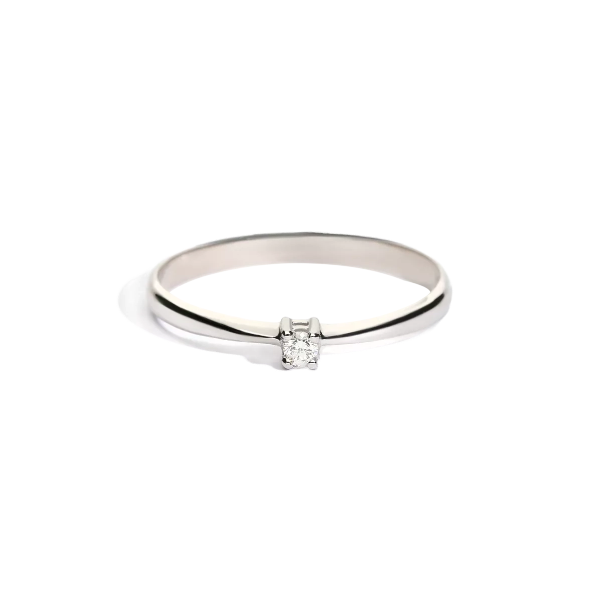 Anillo diamante oro 18 quilates MOON