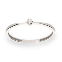 Sortija diamante oro 18 quilates