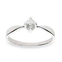 Sortija diamante oro 18 quilates