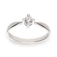 Sortija diamante oro 18 quilates
