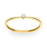 Sortija diamante oro 18 quilates