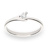 Sortija diamante oro 18 quilates