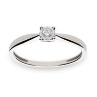 Sortija diamante oro 18 quilates