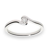Sortija diamante oro 18 quilates