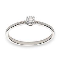 Sortija diamante oro 18 quilates