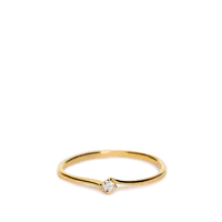 Sortija diamante oro 18 quilates