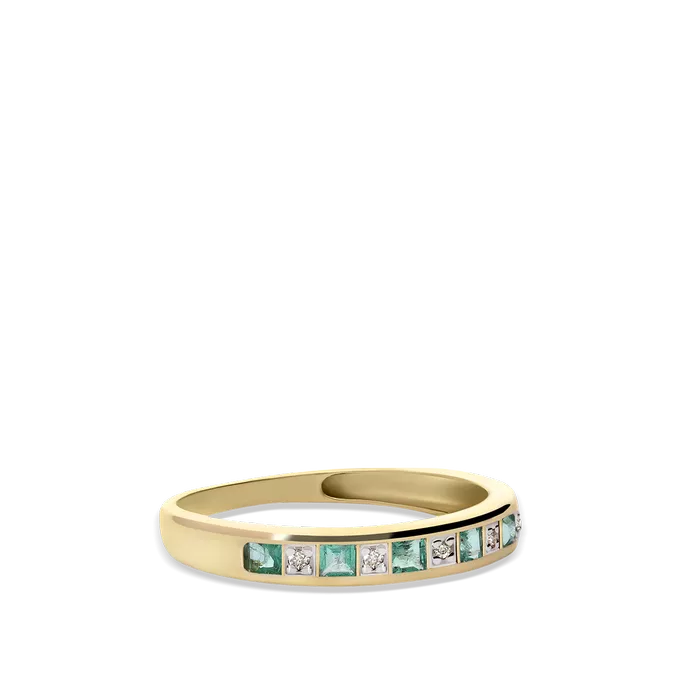 Anillo diamante oro 18 quilates