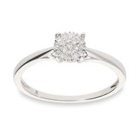 Sortija diamante oro 18 quilates