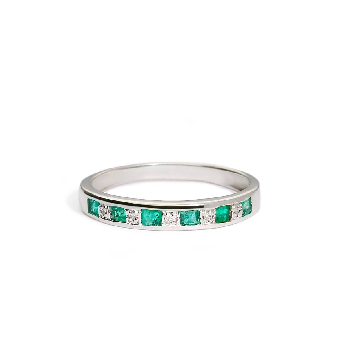 Anillo diamante natural oro 18 quilates CASINO