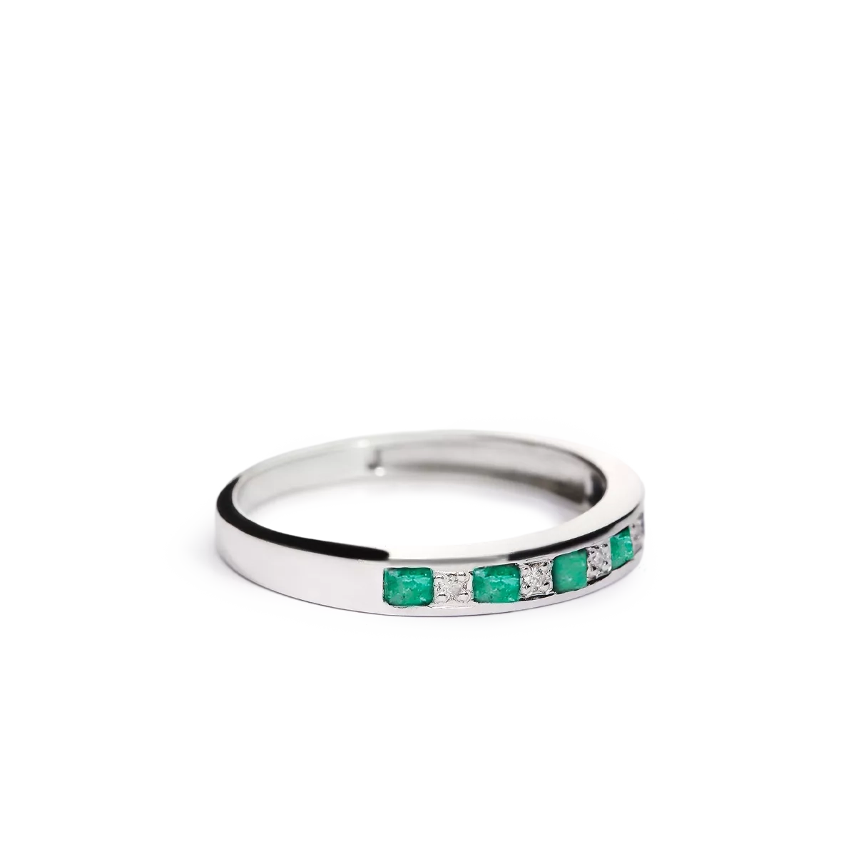 Anillo diamante natural oro 18 quilates CASINO