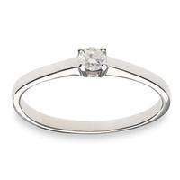 Sortija diamante oro 18 quilates