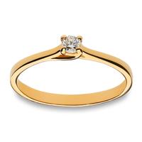Sortija diamante oro 18 quilates