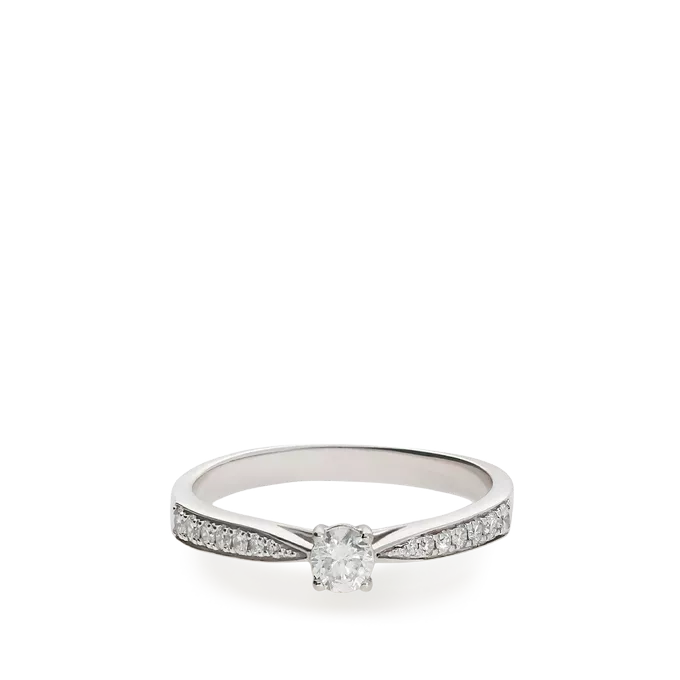 Anillo diamante oro 18 quilates COMET