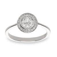 Sortija diamante oro 18 quilates
