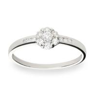 Sortija diamante oro 18 quilates