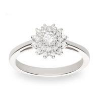 Sortija diamante oro 18 quilates