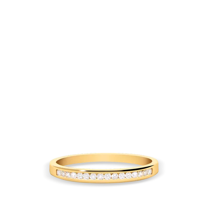 18k gold diamond ring METEOROIDS