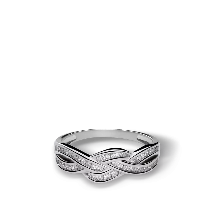 Anillo diamante natural oro 18 quilates