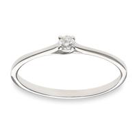 Sortija diamante oro 18 quilates