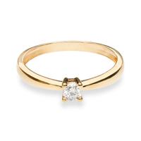 Sortija diamante oro 18 quilates