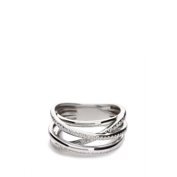 Anillo diamante natural oro 18 quilates