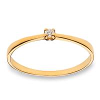 Sortija diamante oro 18 quilates