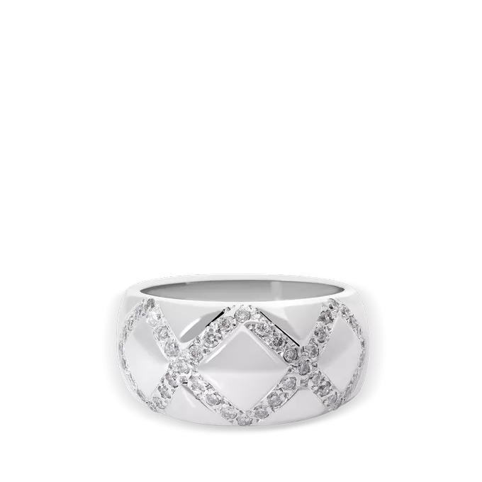 Anillo diamante natural 0.55 ct. oro 18 quilates LUMINAIRE 80s