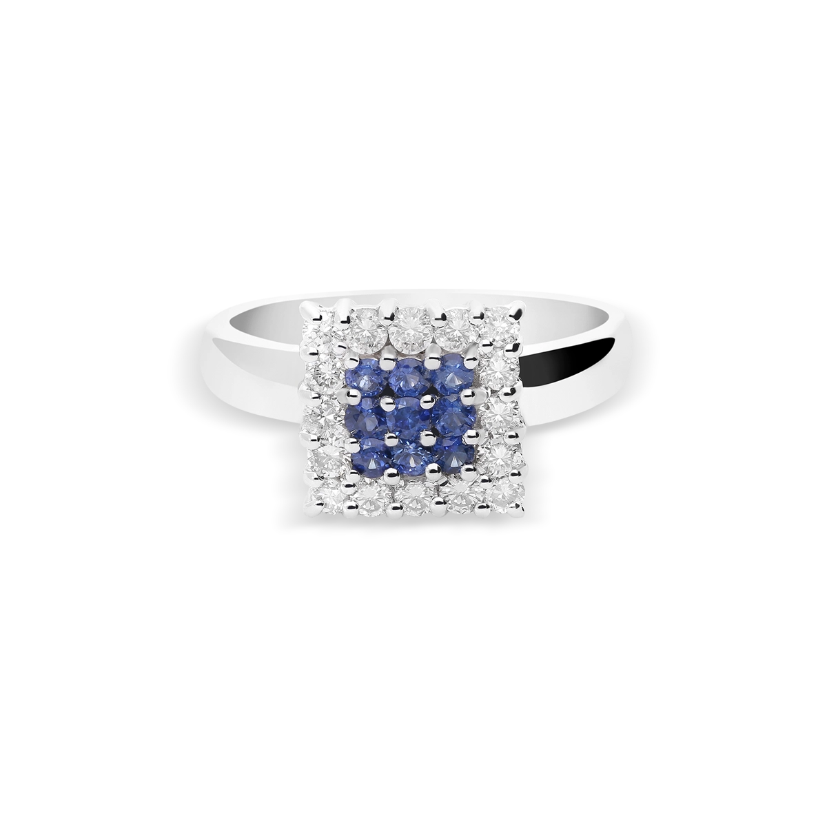 Anillo diamante natural 0.48 ct. oro 18 quilates BRIDGE SAPPHIRE