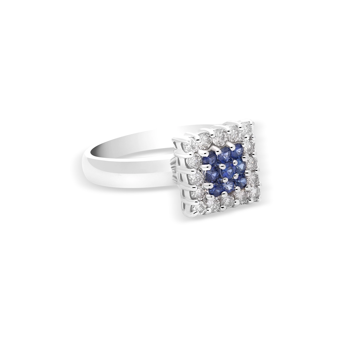 Anillo diamante natural 0.48 ct. oro 18 quilates BRIDGE SAPPHIRE