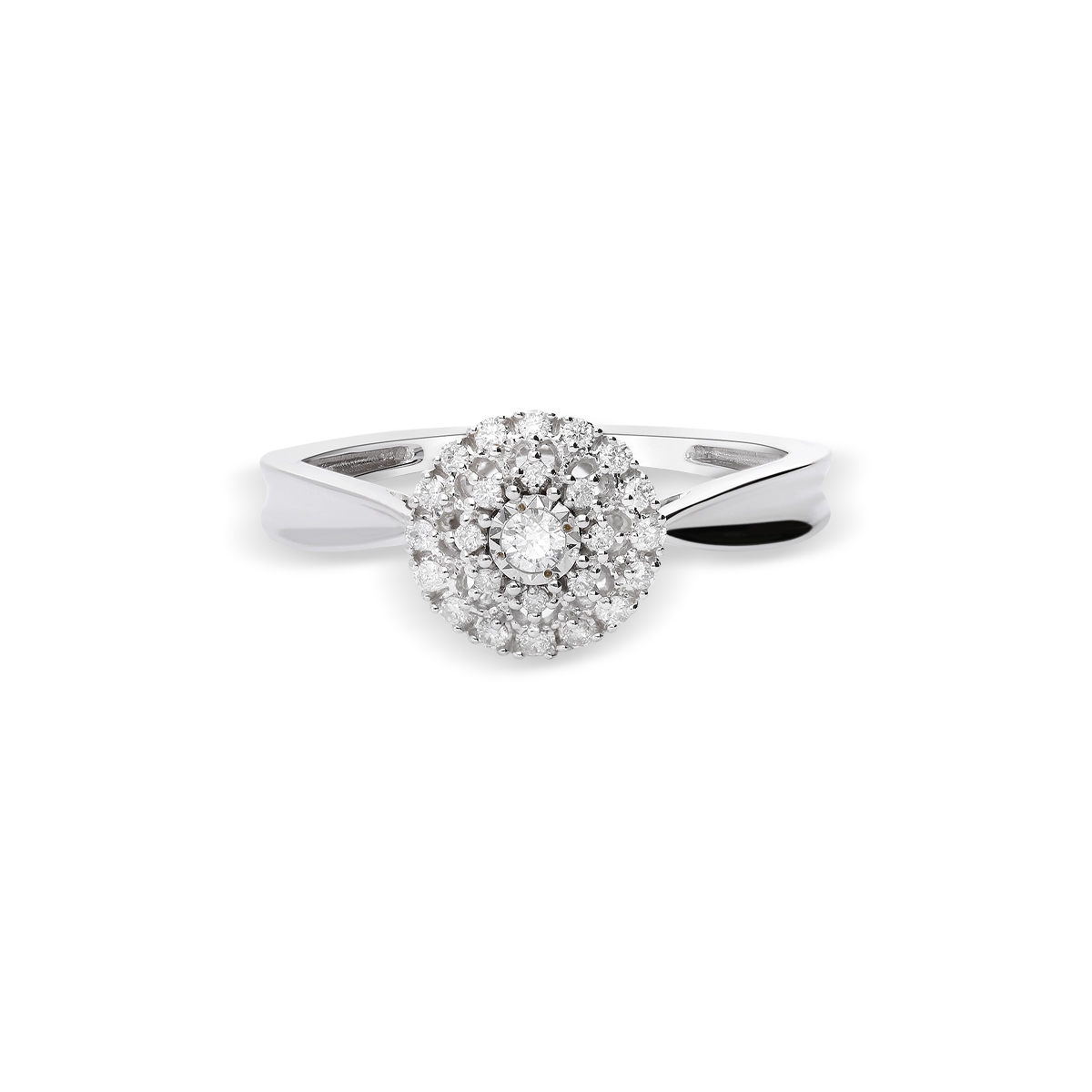 18k gold diamond ring