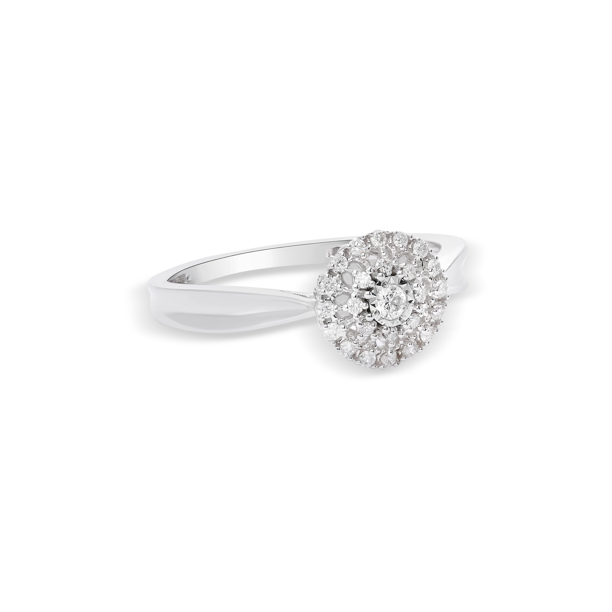 18k gold diamond ring
