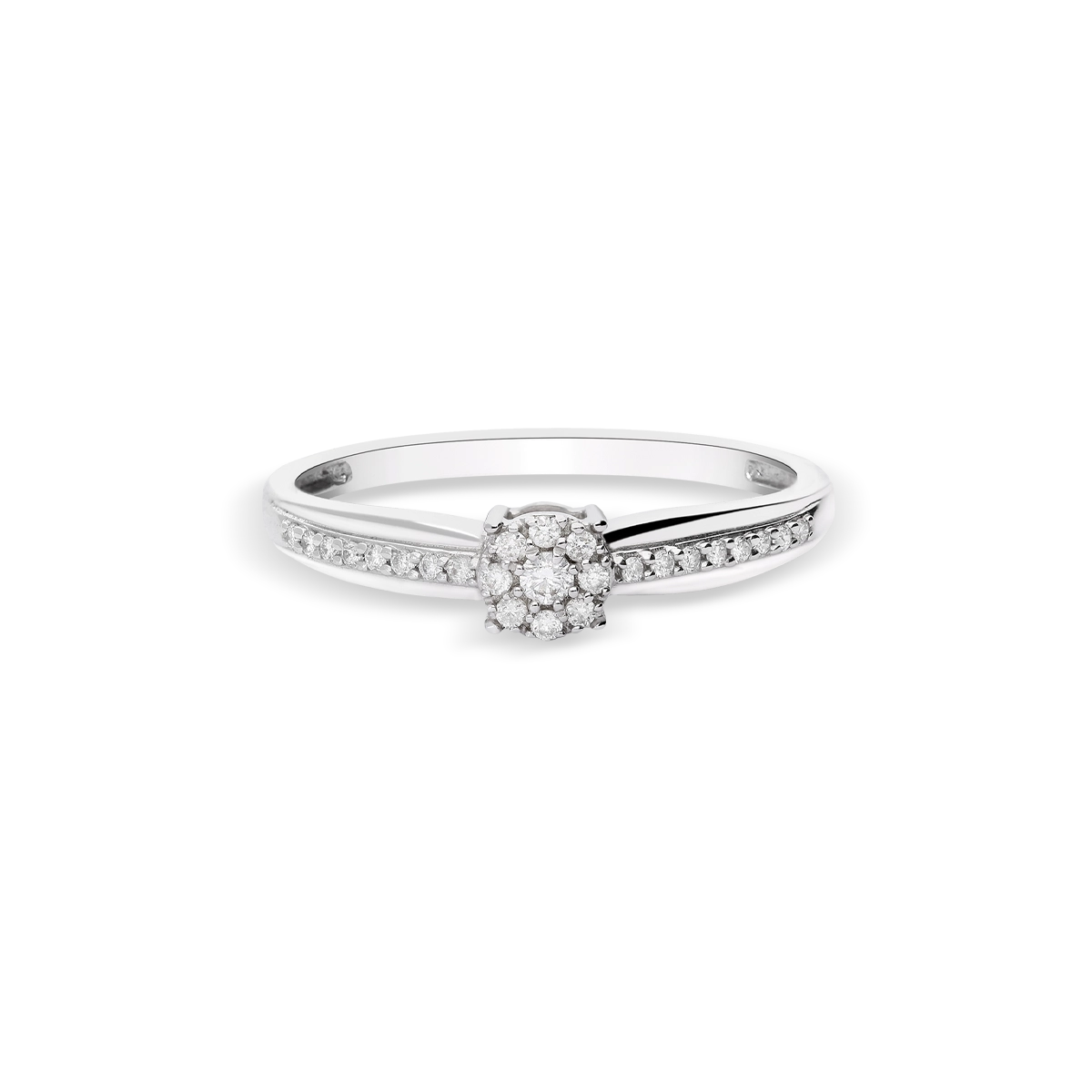 18k gold diamond ring