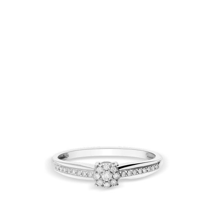 18k gold diamond ring