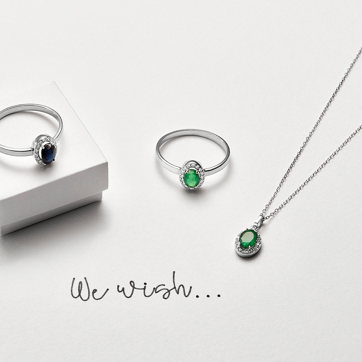 18k gold diamond ring RANI SAPPHIRE