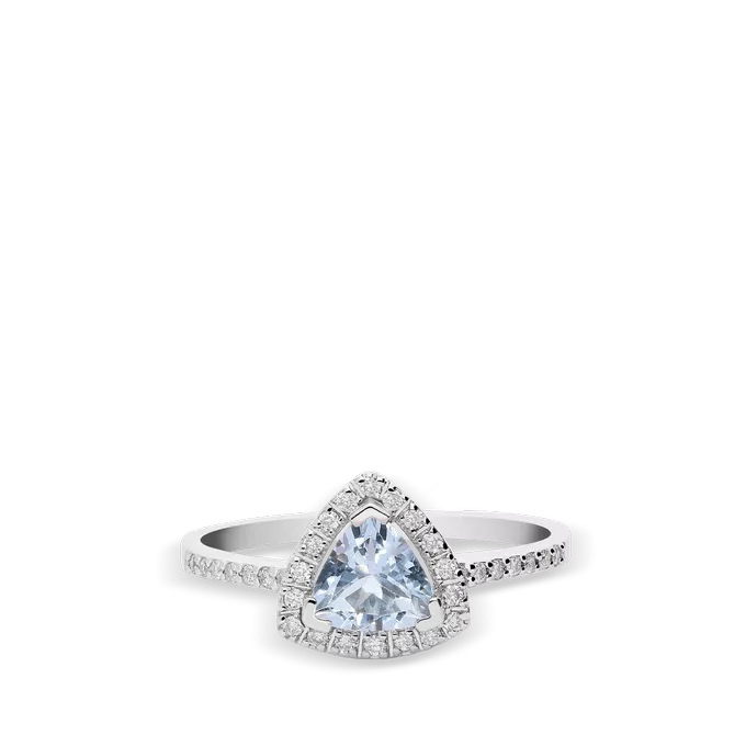 Anillo diamante natural oro 18 quilates MAHARANI