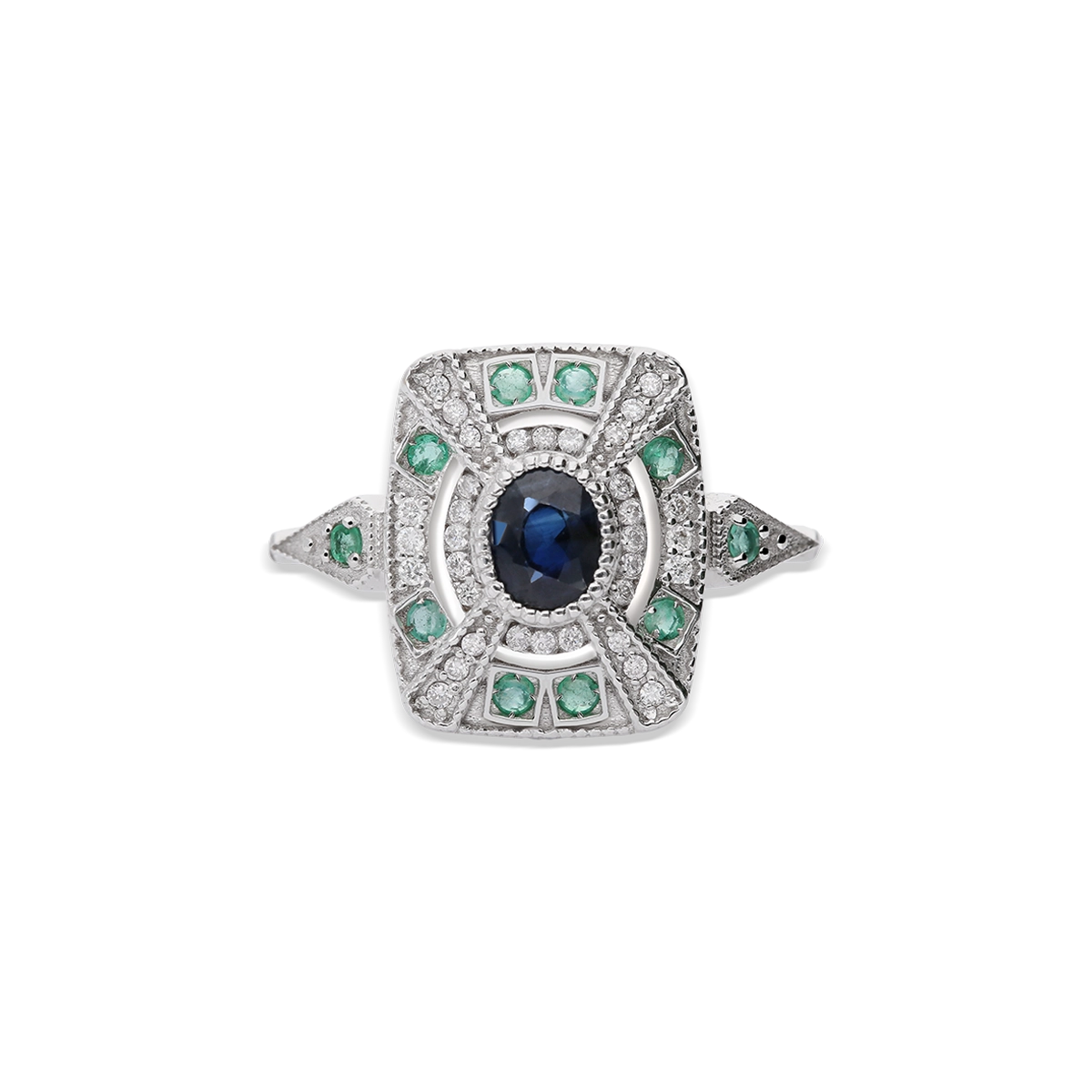 18k gold diamond ring