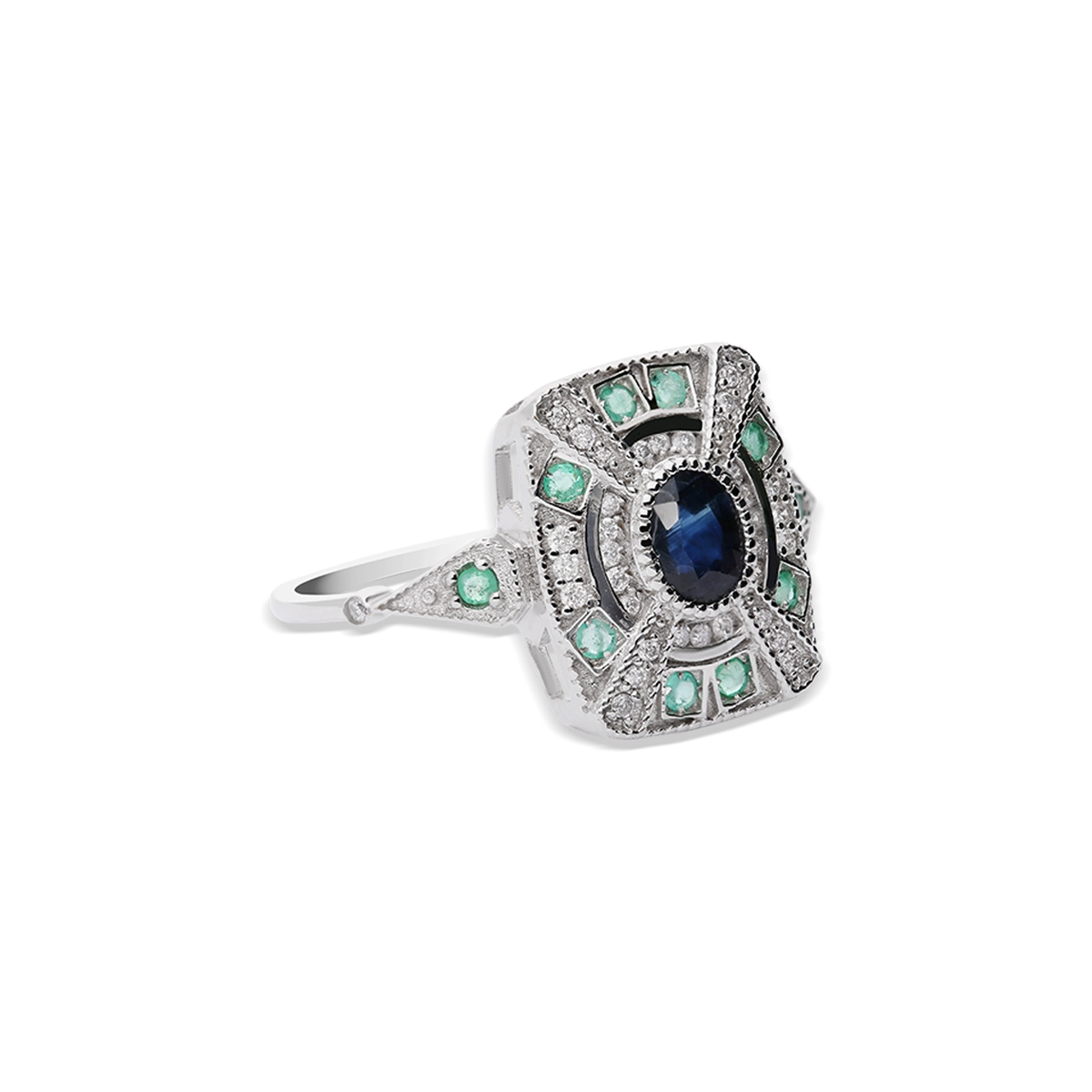 18k gold diamond ring