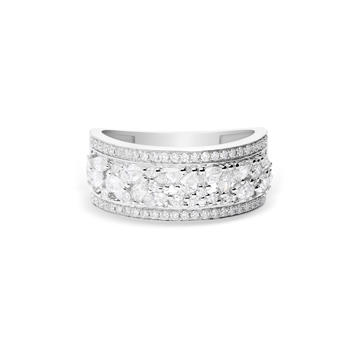 Anillo diamante natural 0.40 ct. oro 18 quilates AURORA 