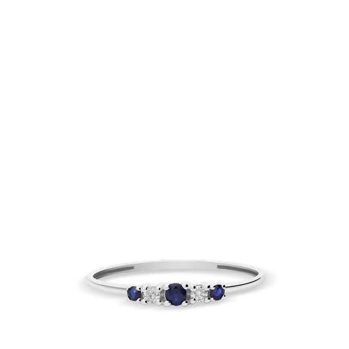 Anillo diamante natural oro 18 quilates