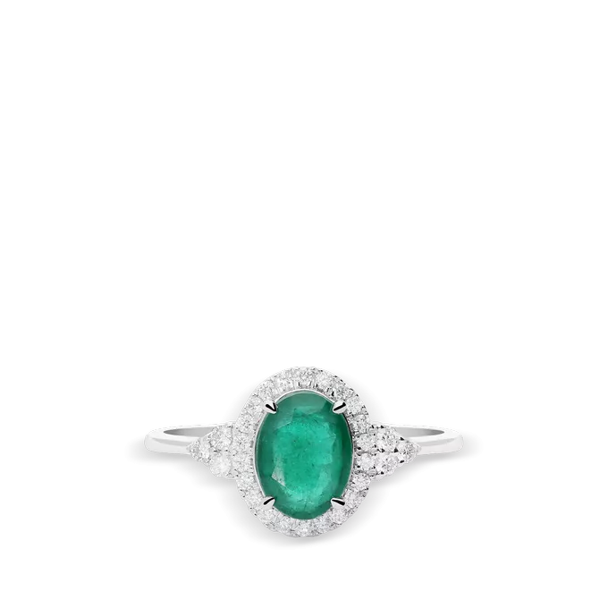 Anillo diamante natural 0.13 ct. oro 18 quilates INDIRA