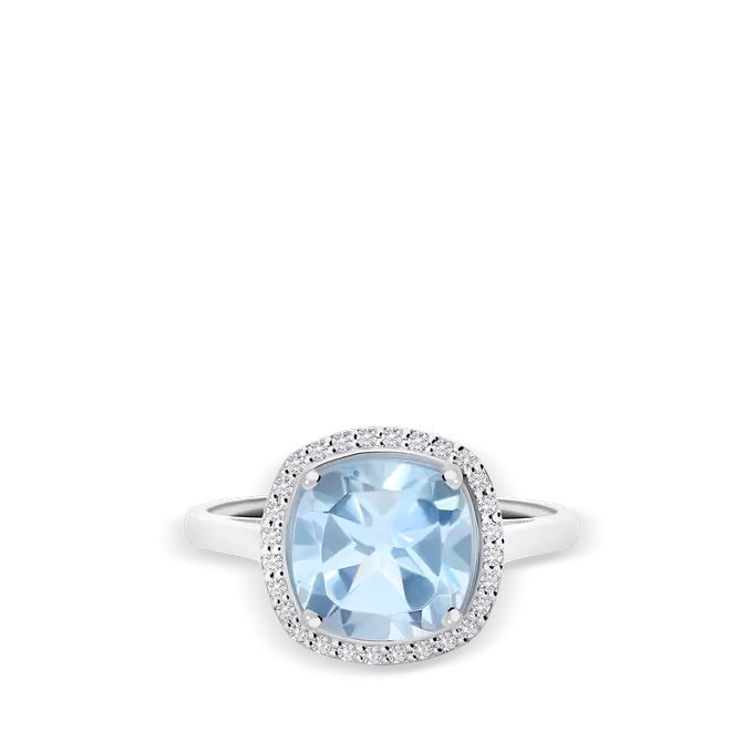 Anillo diamante natural 0.14 ct. oro 18 quilates