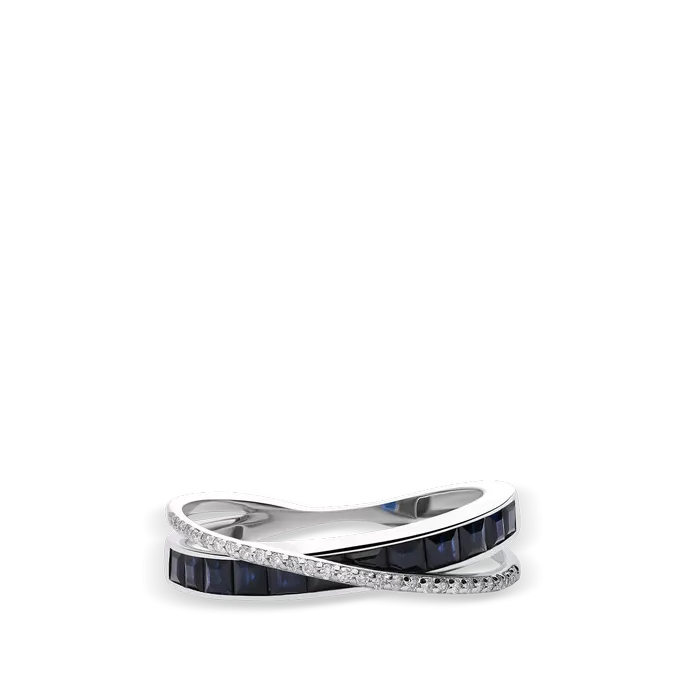 Anillo diamante natural 0.14 ct. oro 18 quilates CASINO