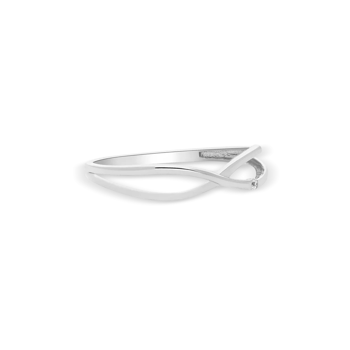Anillo oro blanco 18 quilates