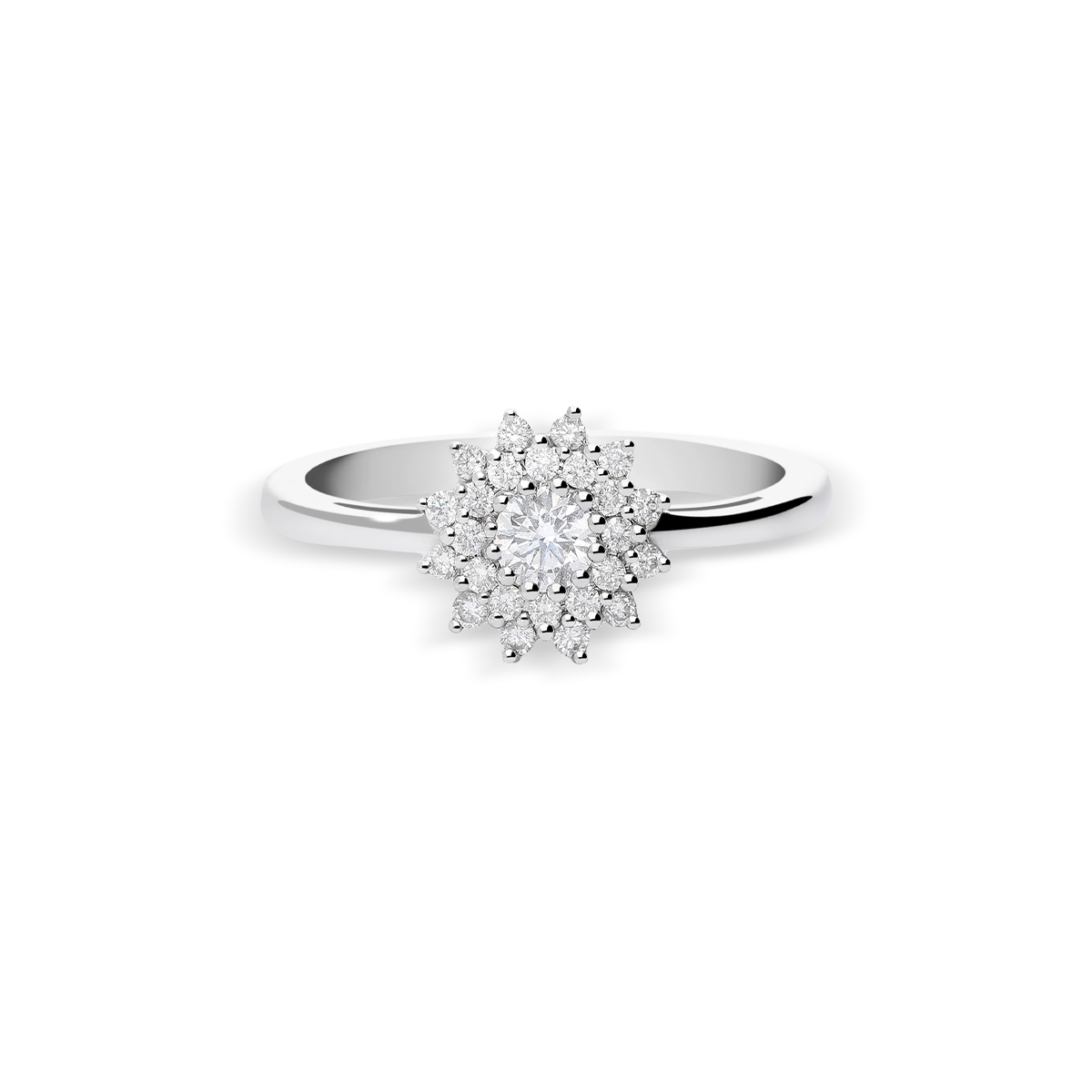 18k gold diamond ring FLORIENTAL