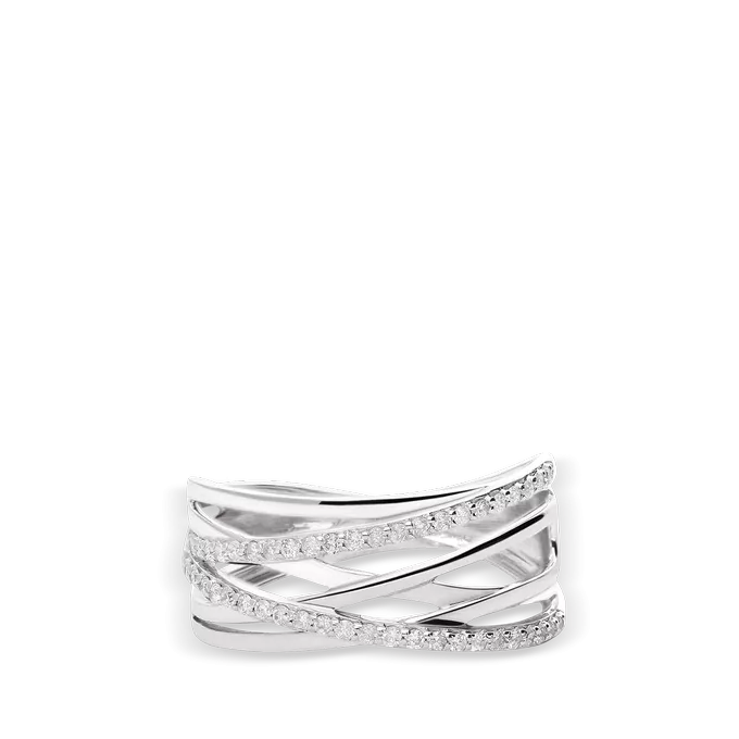 Anillo diamante natural 0.22 ct. oro 18 quilates STARLACE