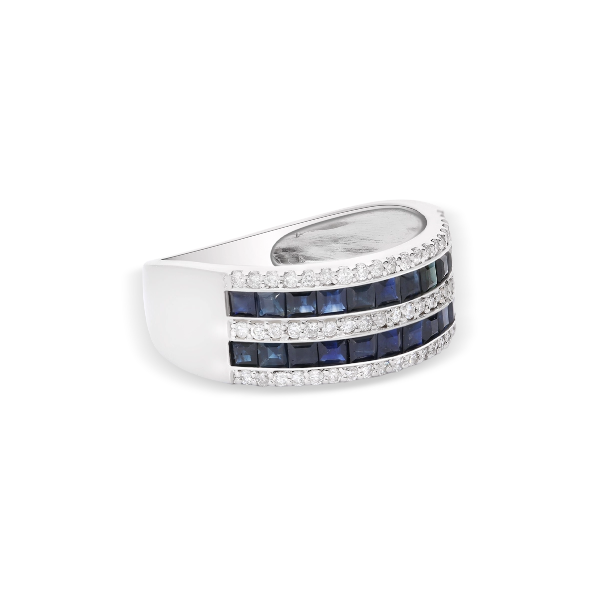 Anillo diamante natural oro 18 quilates CASINO