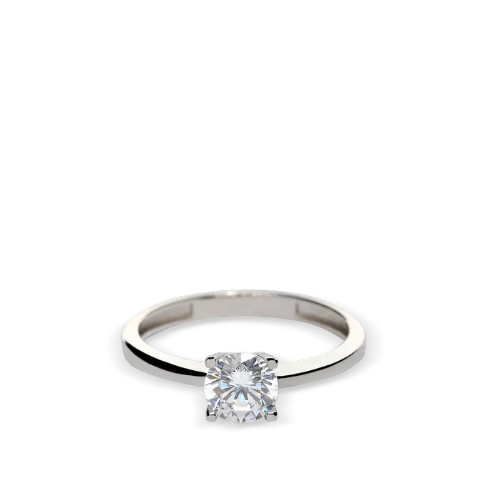 Anillo oro blanco 18 quilates PLANET
